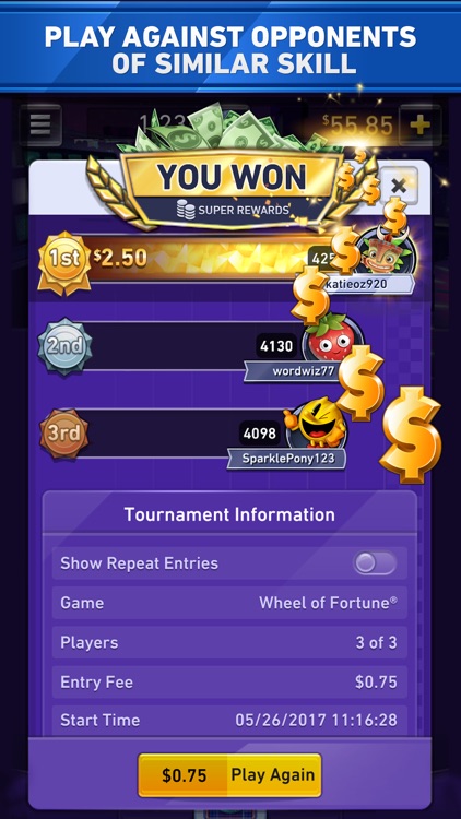 WorldWinner: Play for Cash screenshot-8