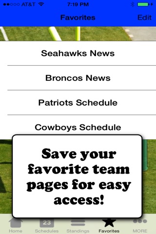 Football Scores & Schedules - NFL Edition screenshot 3