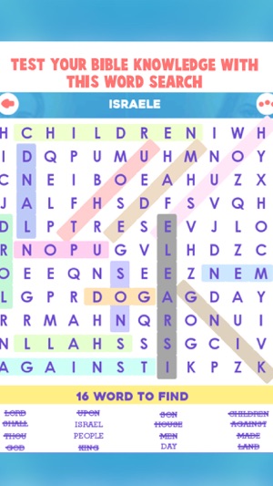 Bible Word Search Puzzle Games(圖6)-速報App