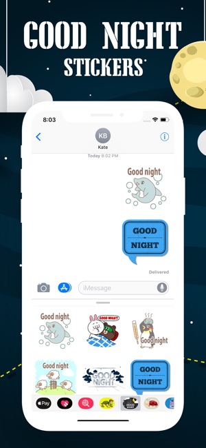 Good Night Emojis(圖4)-速報App