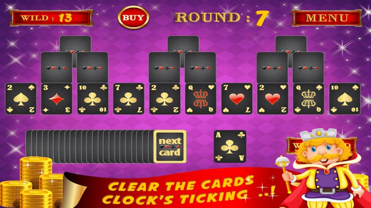 Royal King Pyramid Solitaire