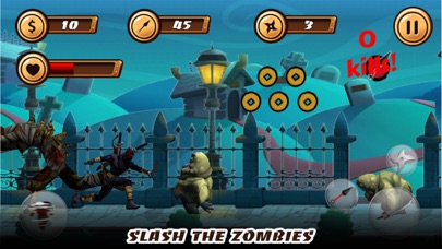 Mayhem Ninja: Ninja Vs Zombies screenshot 3
