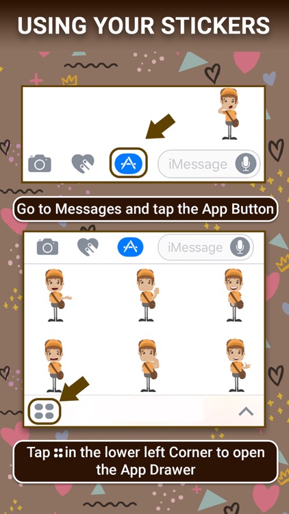 Messenger Boy:Animated Sticker