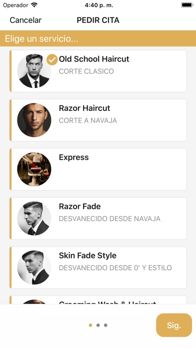 Merino Barbershop screenshot 2