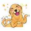 Golden The Dog Stickers
