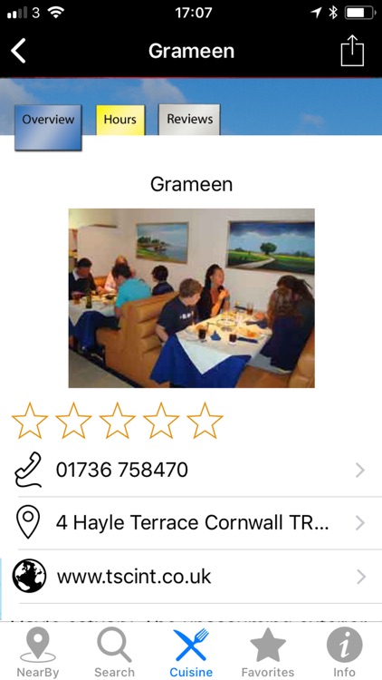 Cornwall Restaurant Guide