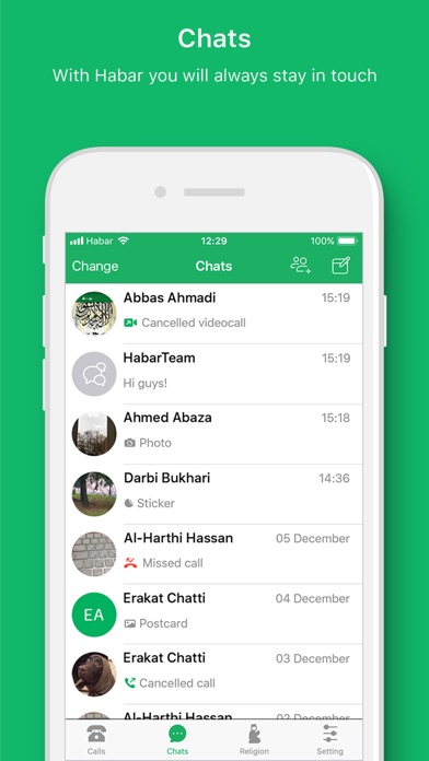 Habar Messenger screenshot 2