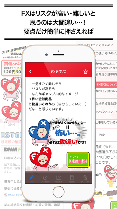 Fx初心者のための説明書 簡単図解イラスト付き Iphoneアプリ Applion