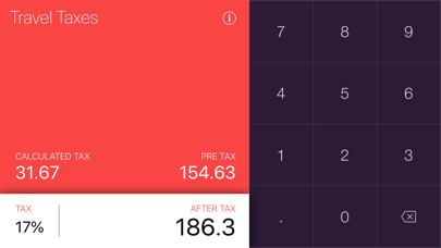 Travel Tax Calculator screenshot 3