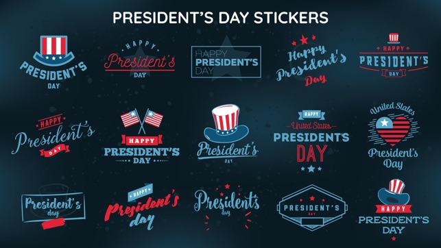 Presidents Day Sticker Pack(圖2)-速報App