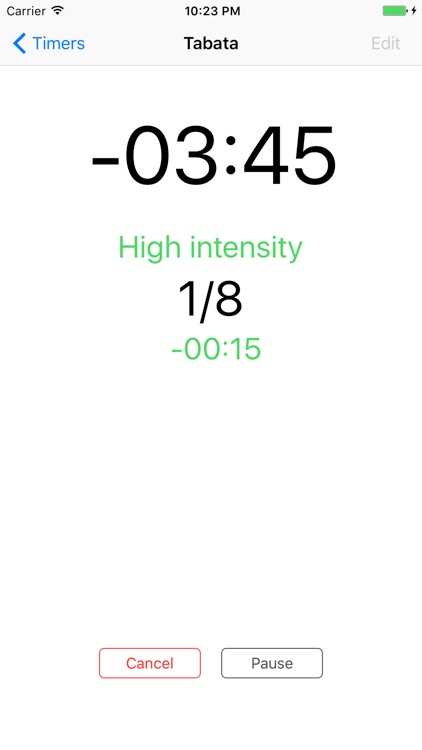 gTimer - Tabata, Intervals & HIIT timer