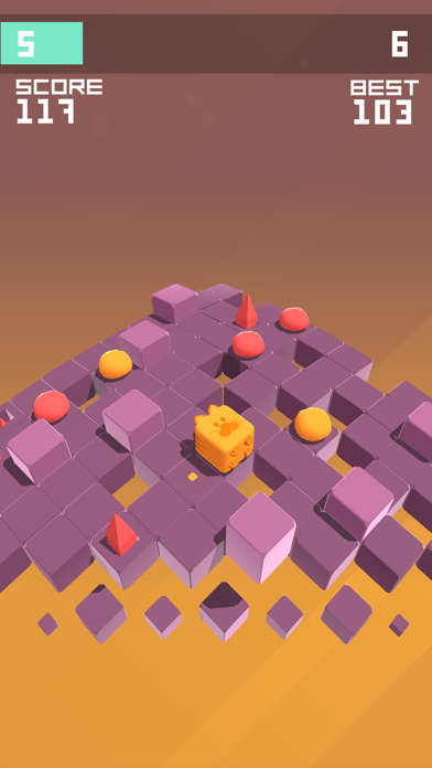 Splashy Cube: Color Run screenshot 2