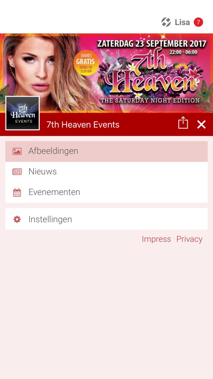 7th Heaven Events