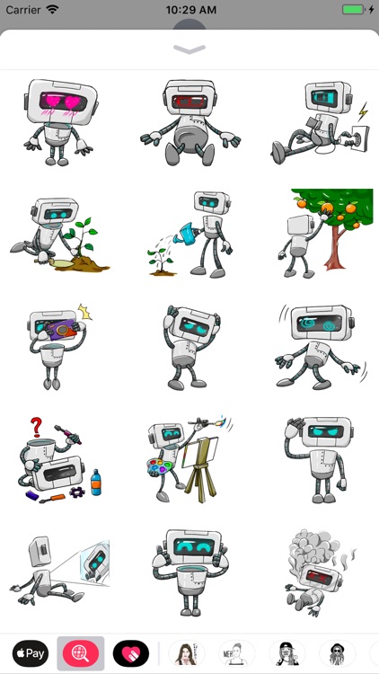 Tap E the Robot