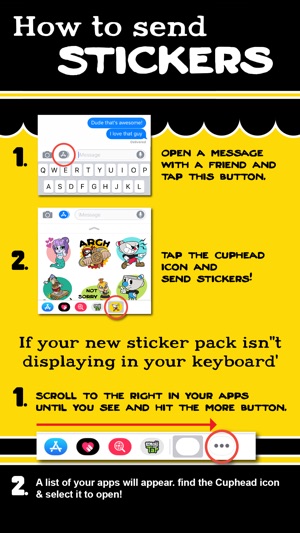 Cuphead Stickers(圖5)-速報App