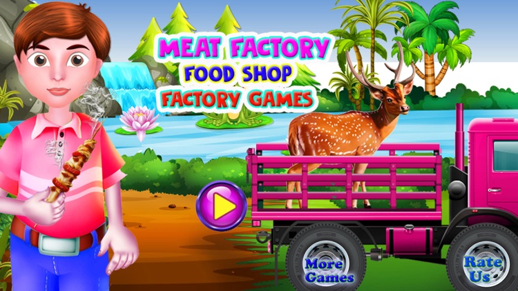 Meat Factory Food Shop - Factory Games