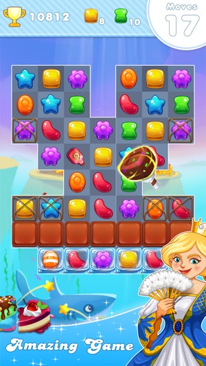 Candy Frozen Match 3 Puzzle(圖3)-速報App