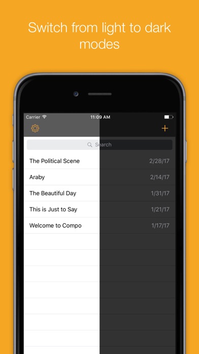 Compo — A Writing App screenshot 2