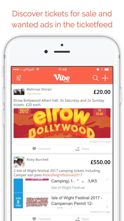 Vibe Tickets