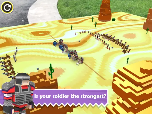 Battle Simulator AR, game for IOS