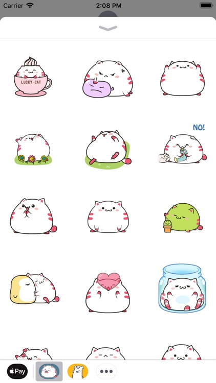 Chubby Kitten Animated Sticker