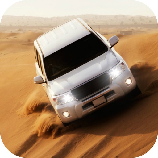 Desert Luxury Car Driving