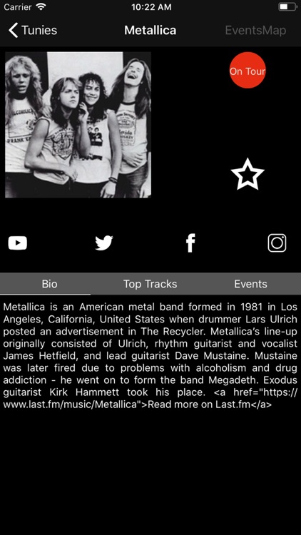 Tunies-favorite bands