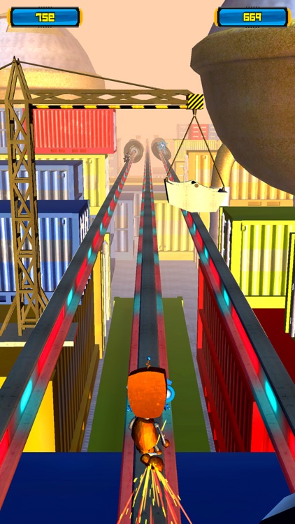 Robo Rail Dash screenshot-3