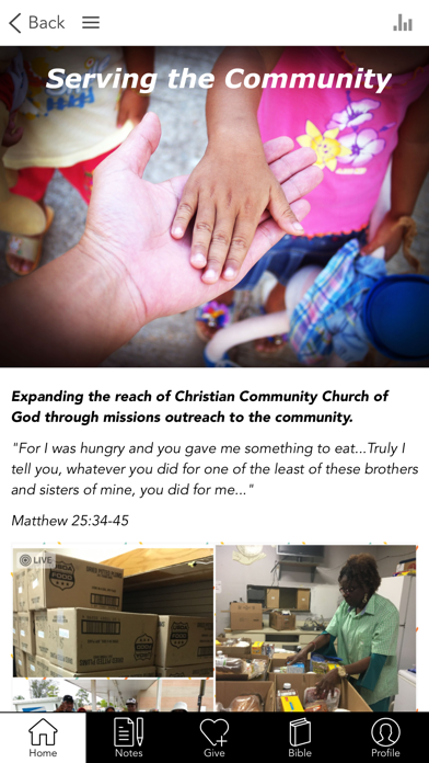 Christian Community COG screenshot 3