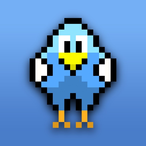 Blue Bird Jump - Flappy Rising iOS App