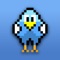 Blue Bird Jump - Flappy Rising