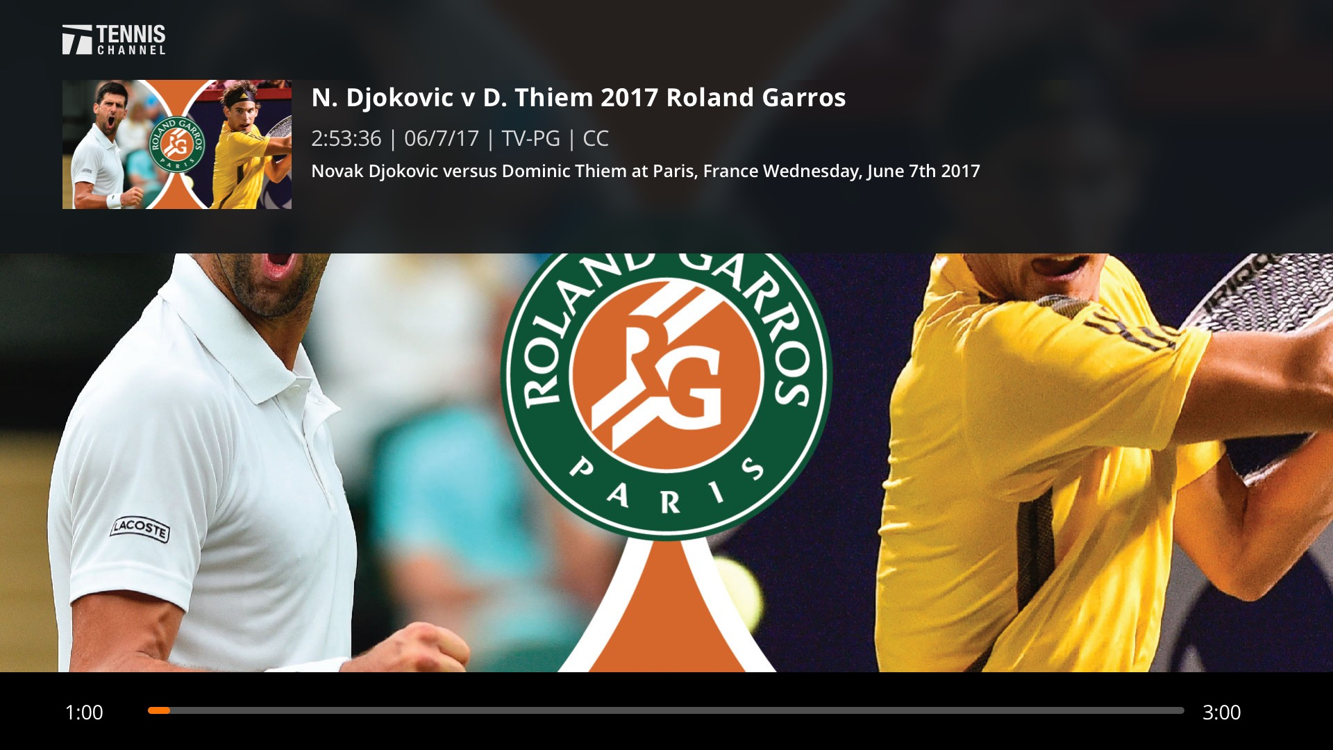 Tennis Channel screenshot 15
