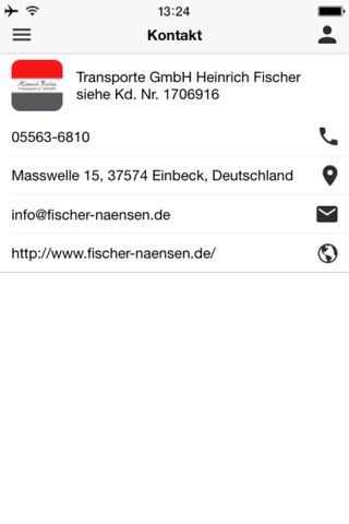 Transporte GmbH H. Fischer screenshot 4