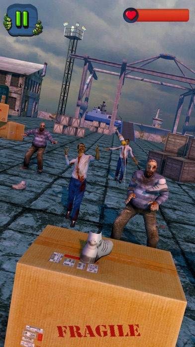 Flick n'Shoot Zombies screenshot 2