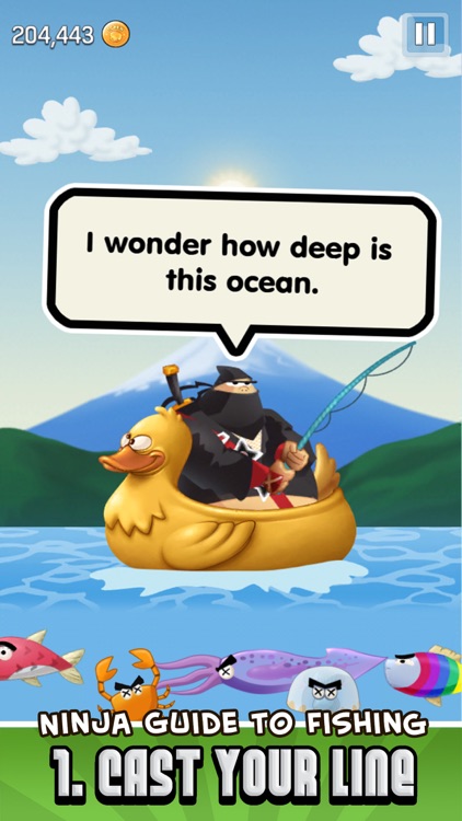 Ninja Fishing screenshot-1