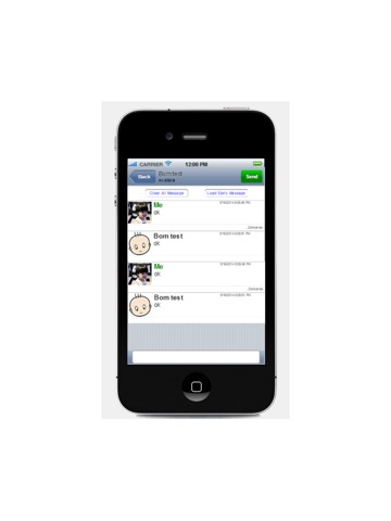 BomBom : Secret Chat, Send SMS screenshot 3