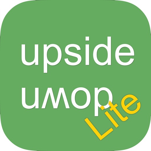 Upside Down Text Lite iOS App