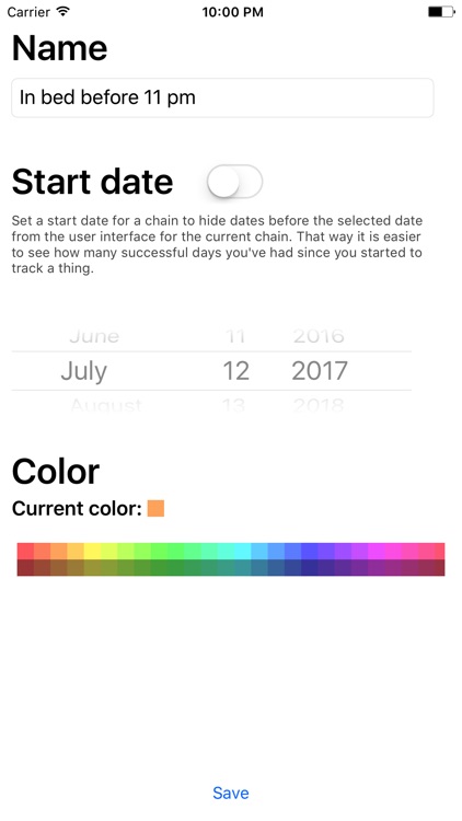 ChainBuilder Track your habits screenshot-3