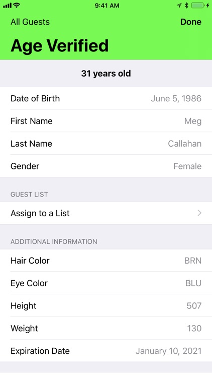 Check ID & Driver's License