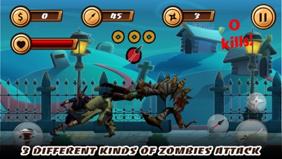 Mayhem Ninja: Ninja Vs Zombies screenshot 2