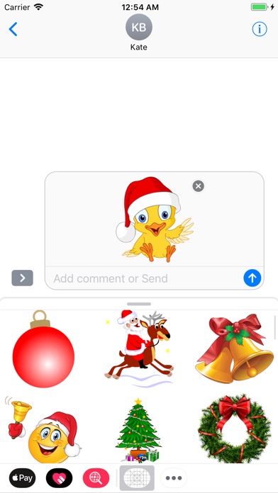 Adorable Christmas Stickers screenshot 2