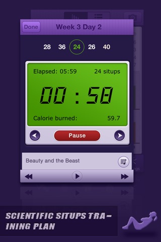 Situps Coach Pro screenshot 2