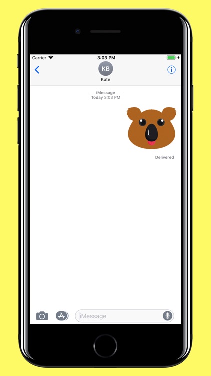 Koala Smiley - Bear emoji screenshot-3