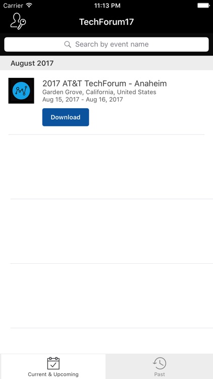2017 AT&T TechForum App