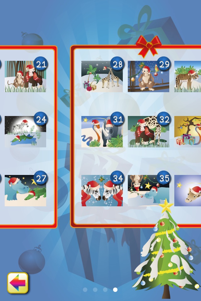 Xmas Jigsaws Game: Jungle PRO screenshot 4