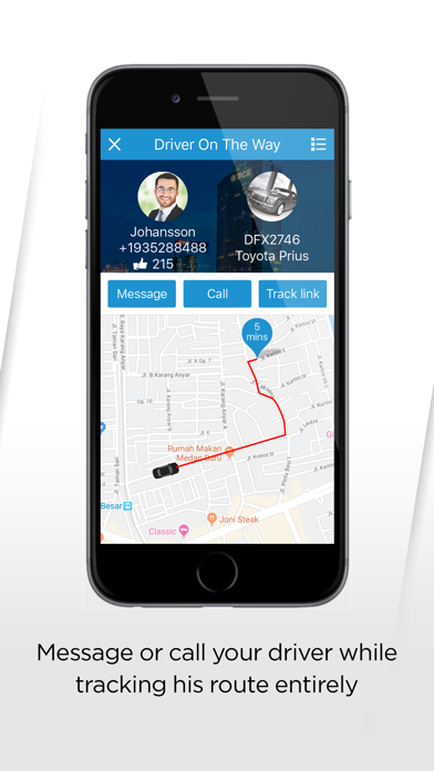 Call Me - The passenger app screenshot 2