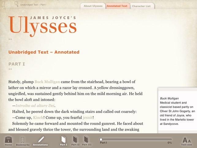 Joyce's Ulysses: A Guide(圖2)-速報App