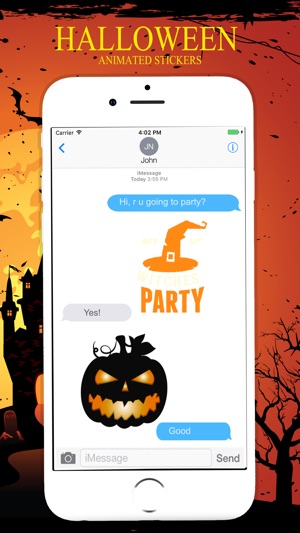 Animated Halloween Stickers Pack(圖4)-速報App