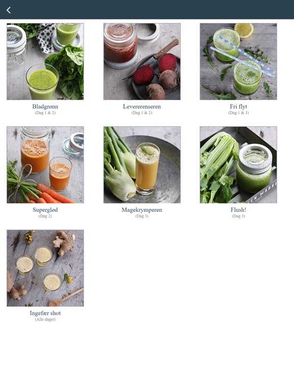 Smoothie detox 3 dager