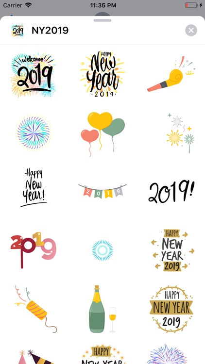 Animated Happy New Year 2019